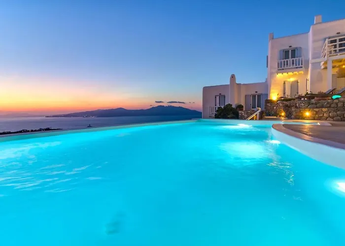 Aquata Boutique With Pool 別荘 Mykonos Town